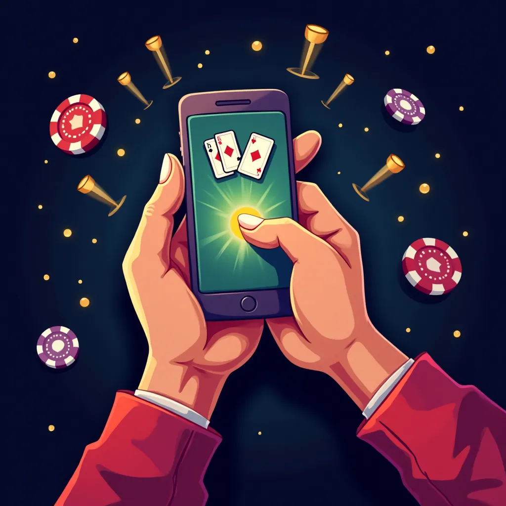Cartoon mobile slots experience at betika with neon reels